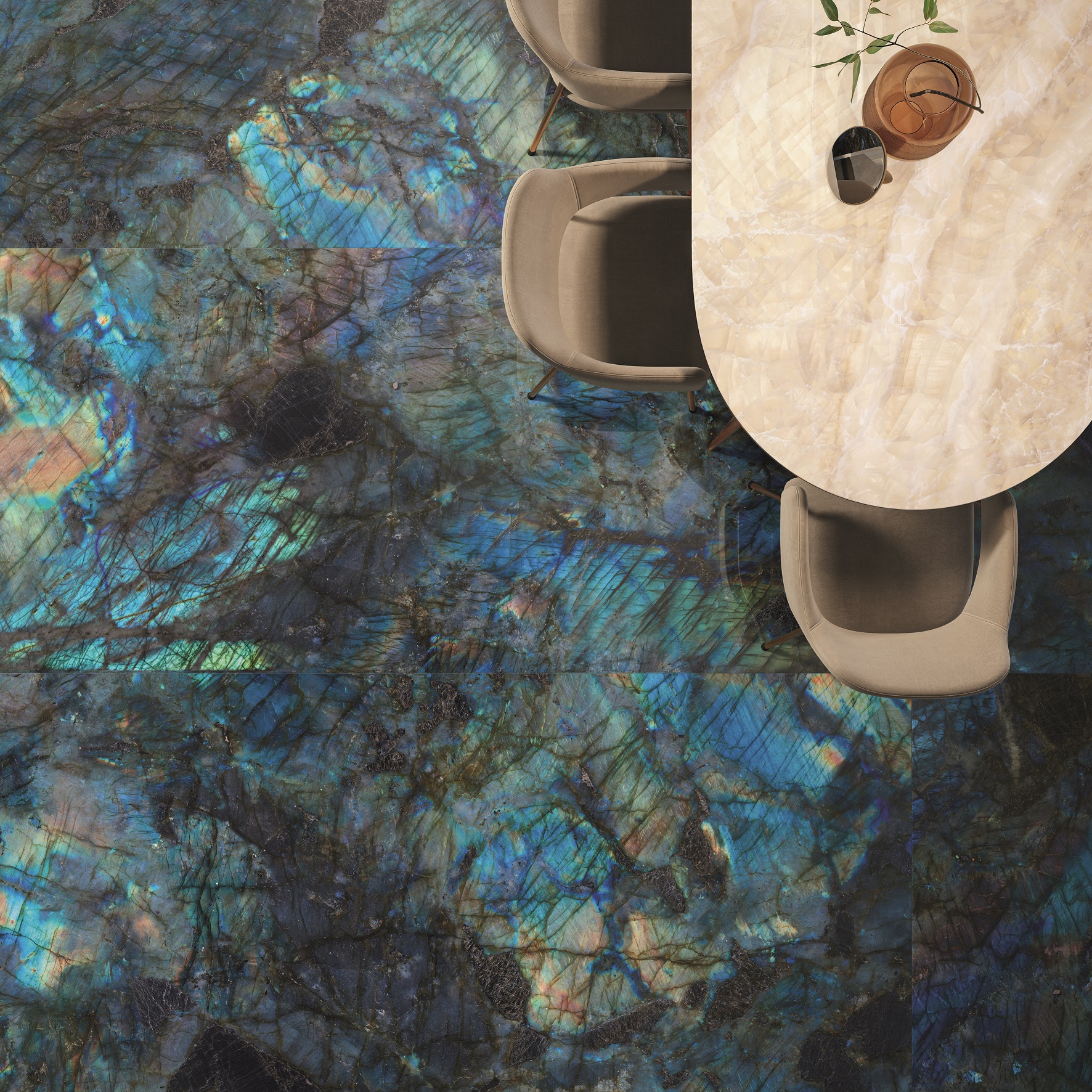 Prismatic Labradorite Lappato