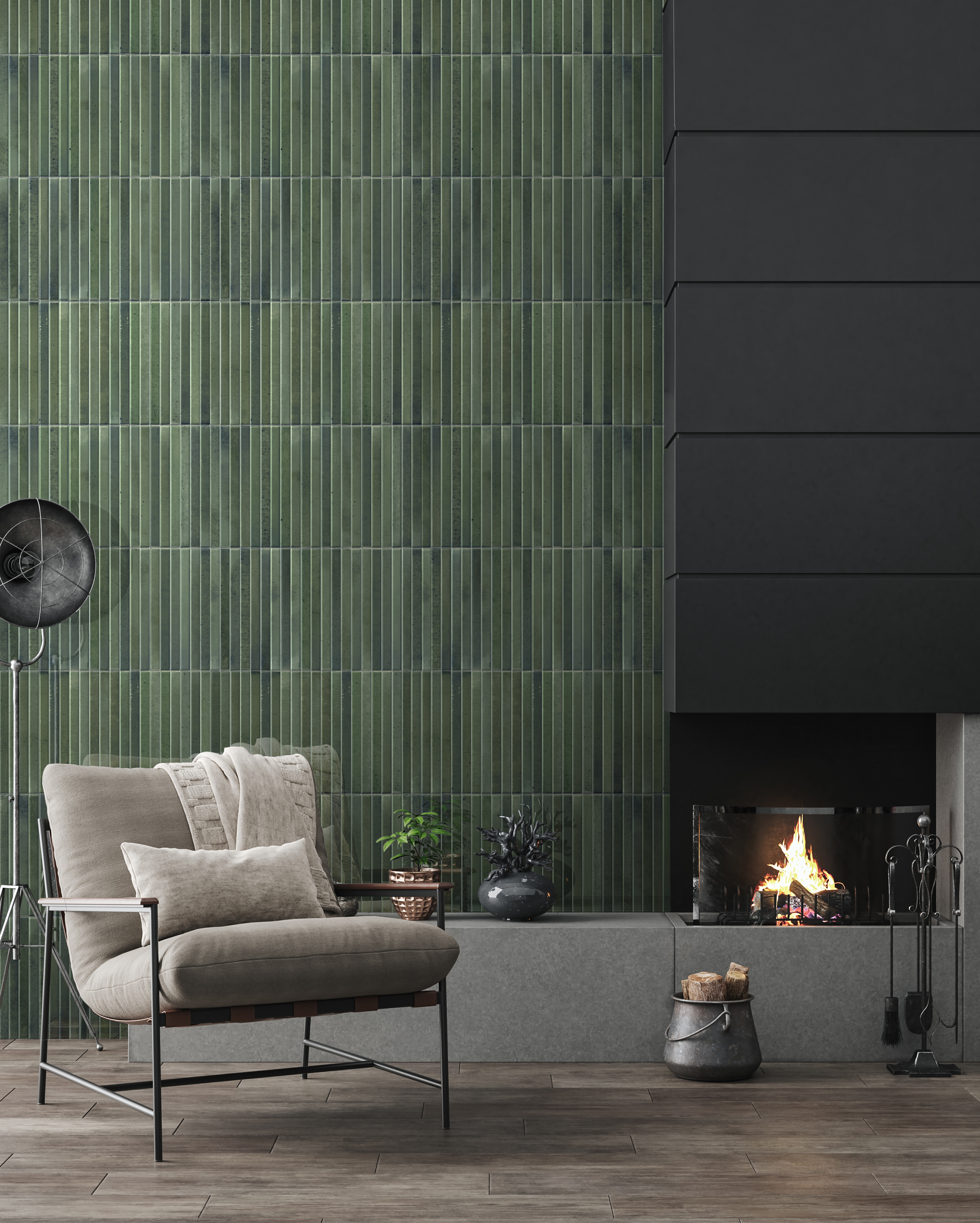 Sticks Forest Brick Glossy