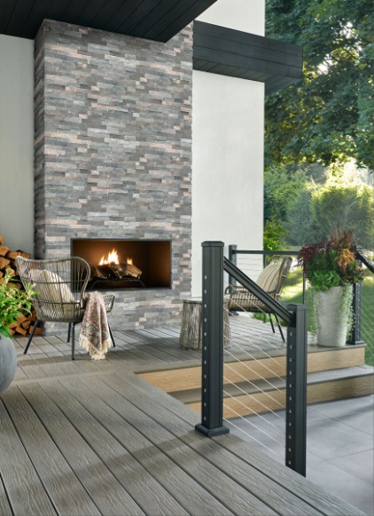 Stone Panels Splitface Sierra Blue Panel