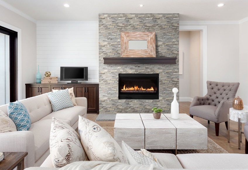 Stone Panels Splitface Sunset Silver Panel