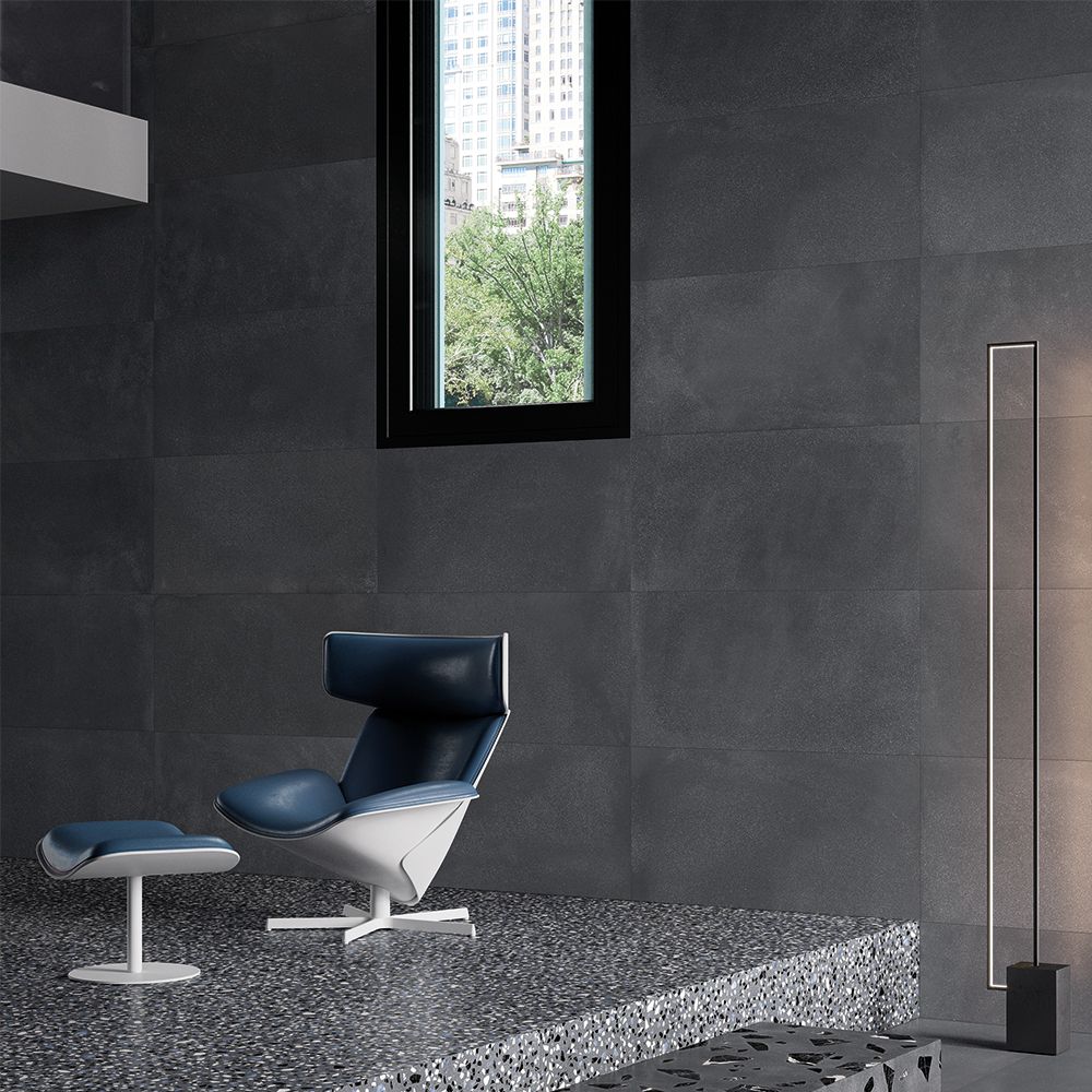 Terazza Minimal Dark Grey Matte