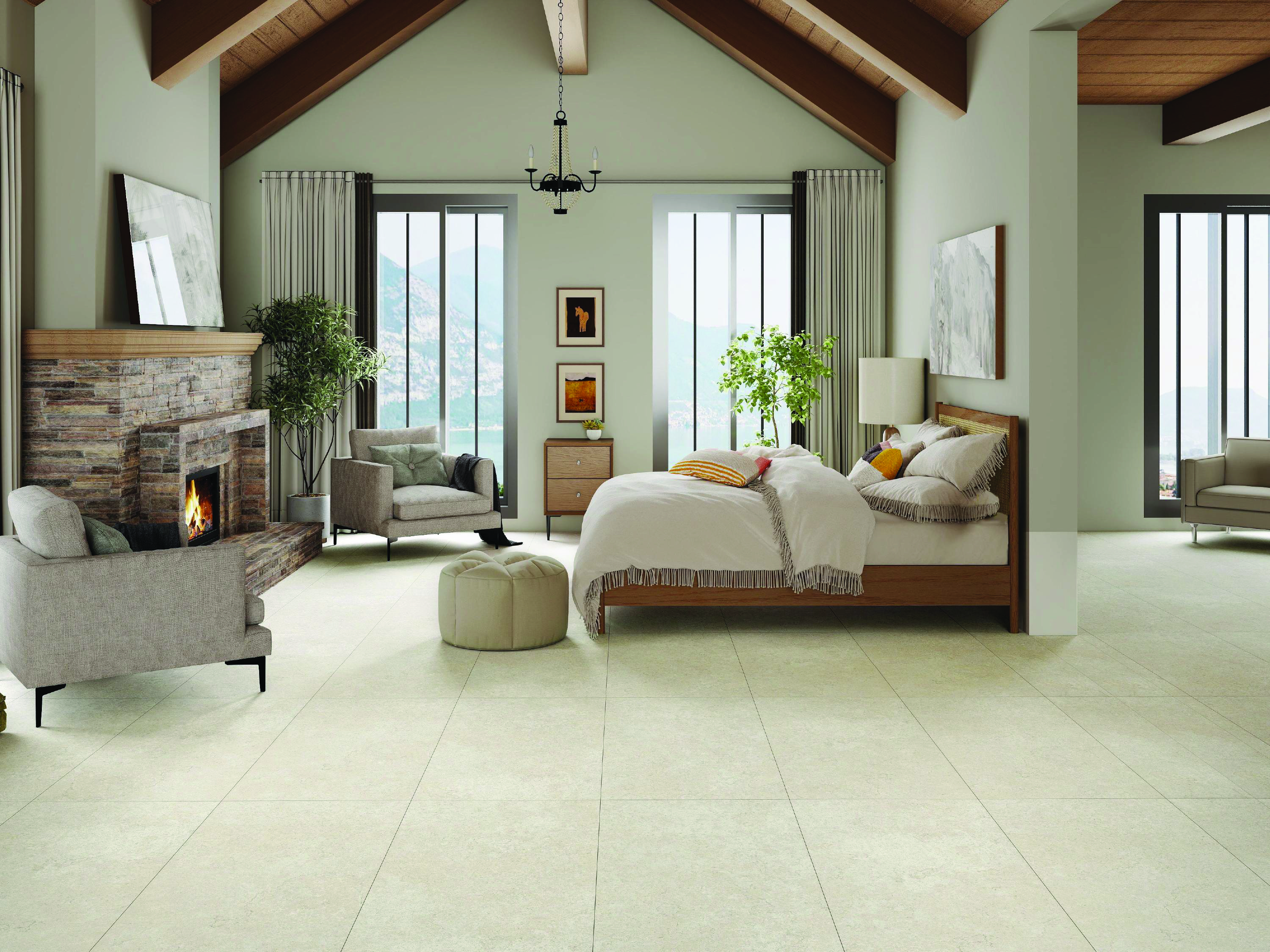 Carved Stone Sand 3D Matte Soft Glazed
