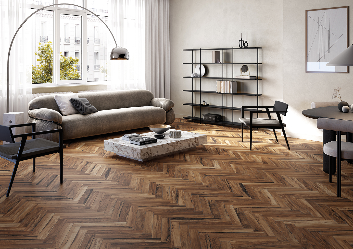 Wood Effect Mahogany