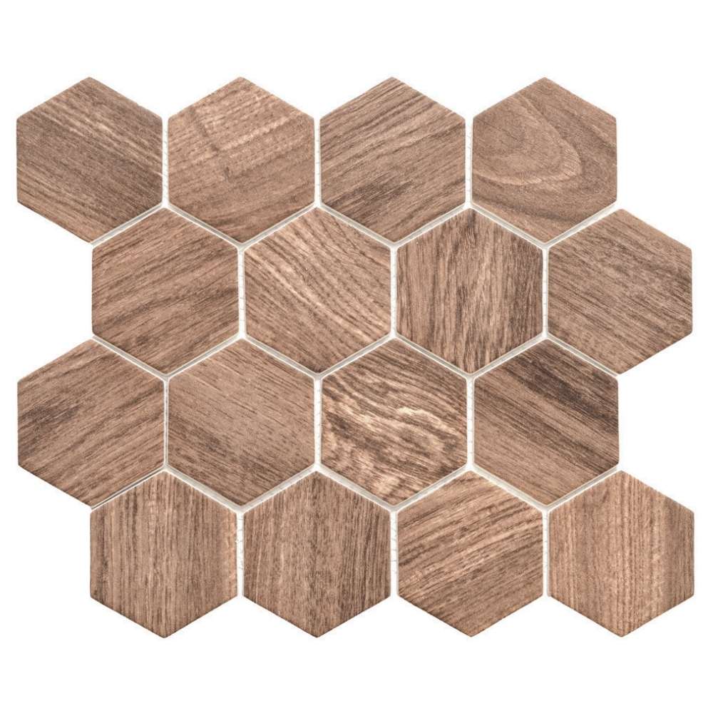 Woodland Cerezo Hex Mosaic