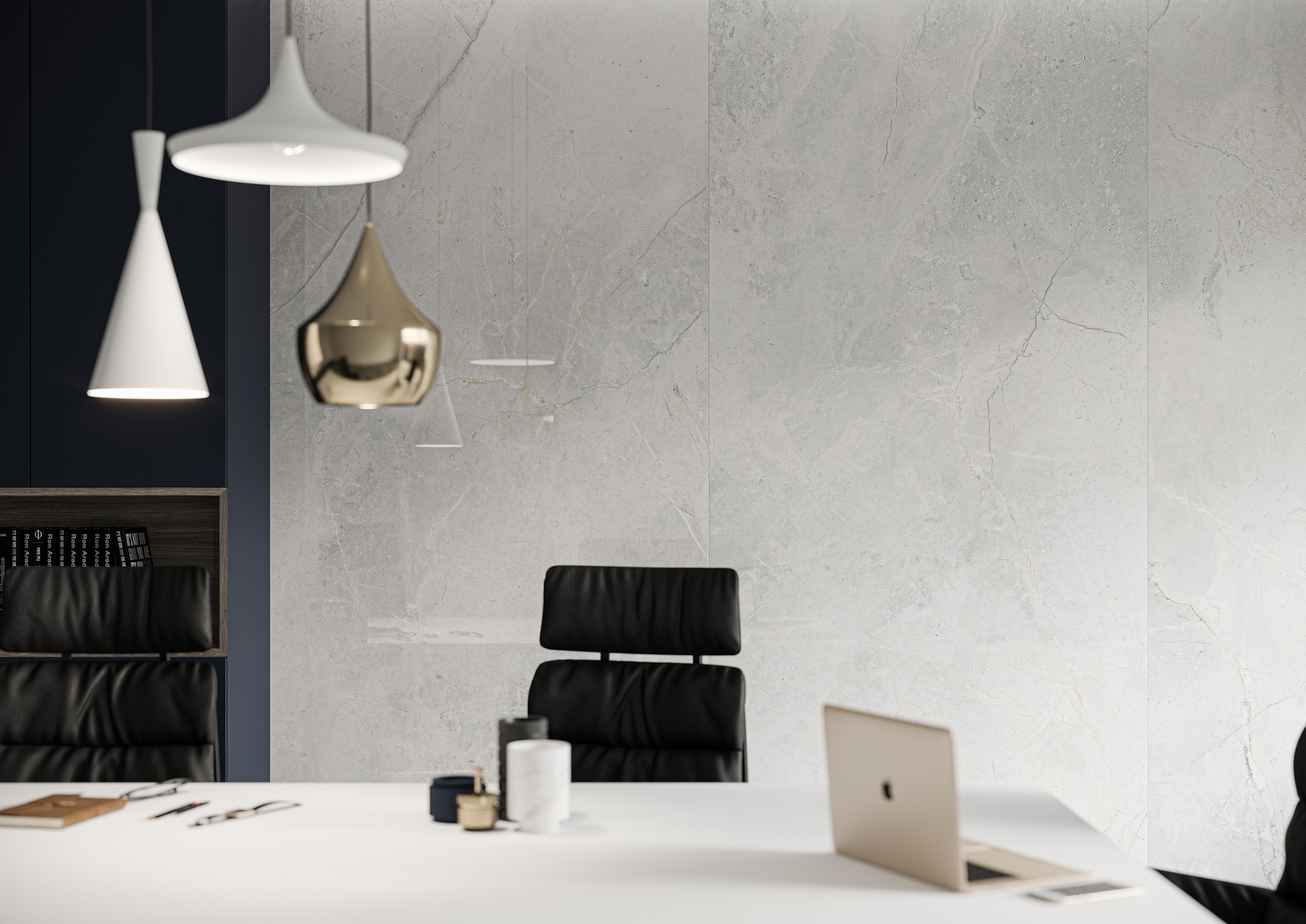 Woodland Marble White Matte