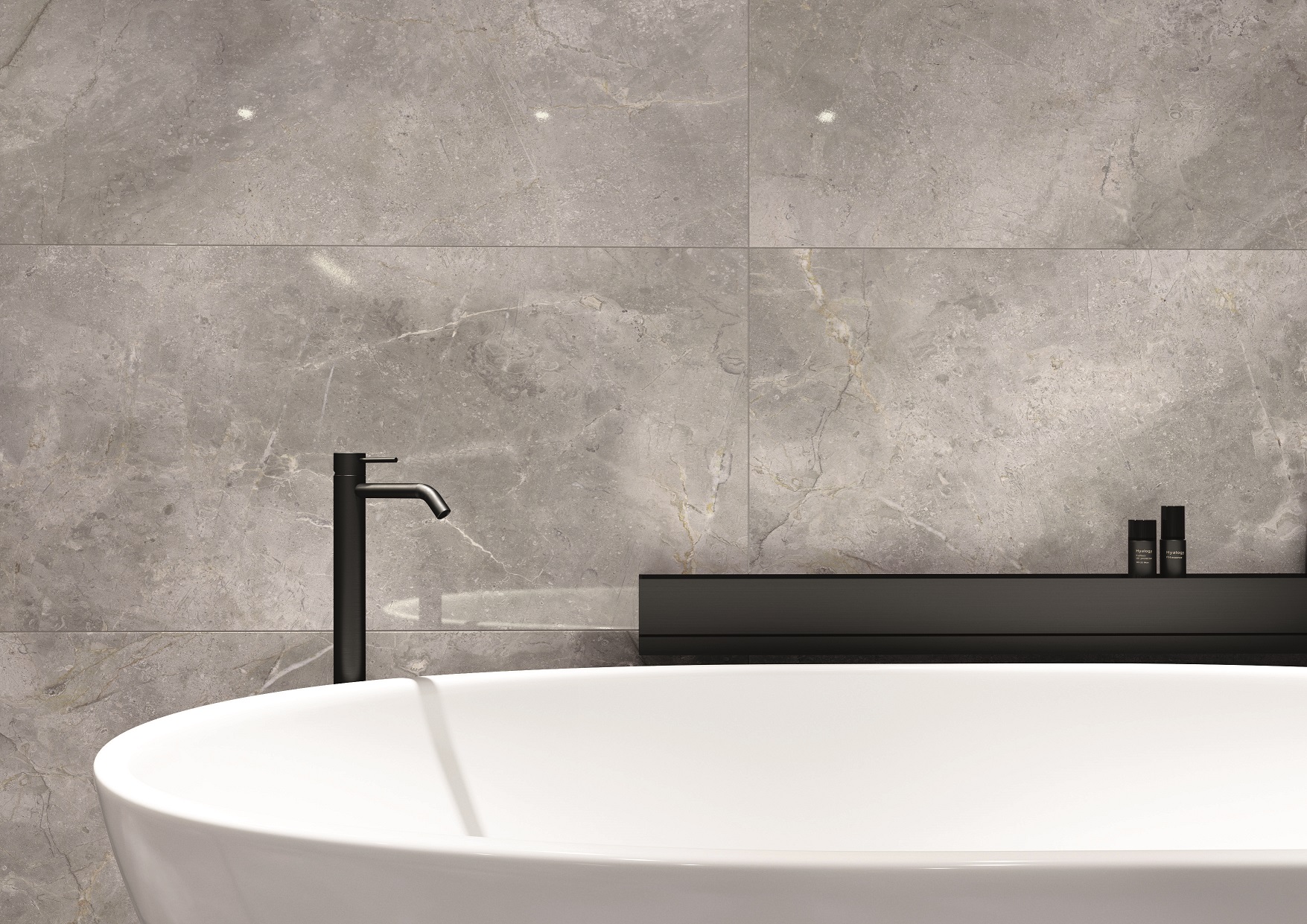 Woodland Marble Silver Matte