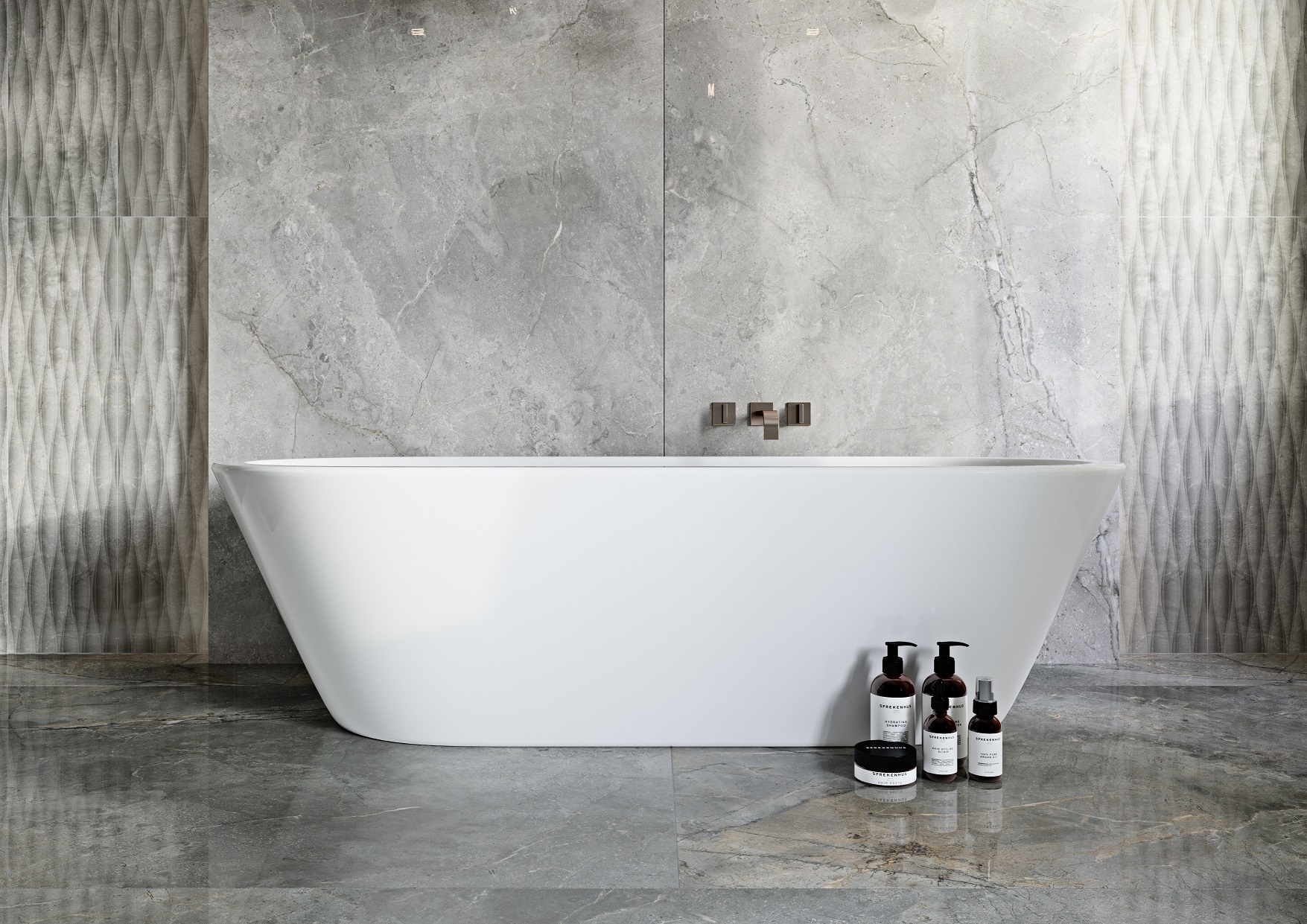 Woodland Marble Graphite Polished