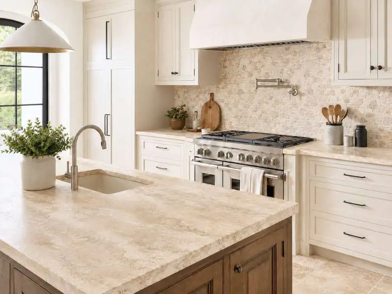 Travertine Countertops